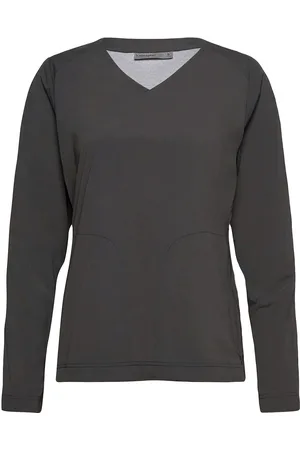 Icebreaker W Venturous Ls Pullover Grey