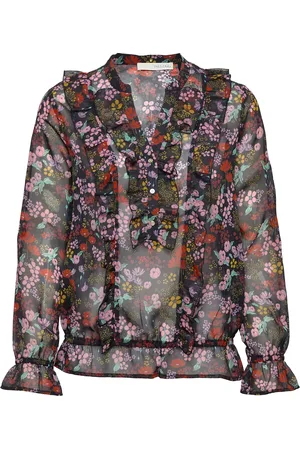 Pieszak Lina Frill Blouse Patterned