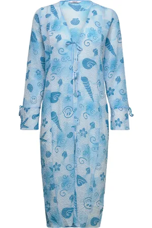 Envii Enkorfu Ls Lon Top Aop 7018 Blue