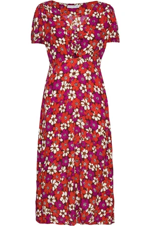 FAITHFULL THE BRAND Mailee Midi Dress Patterned