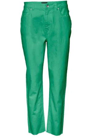 VERO MODA Vmbrenda Hr Straight A Cut Color Green