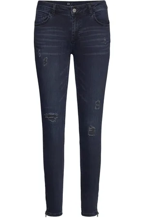 Denim Hunter 40 The Celinazip Torn Custom Blue