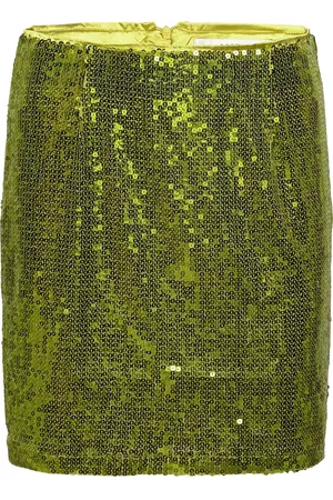 Gestuz Tullagz Mw Mini Skirt Green