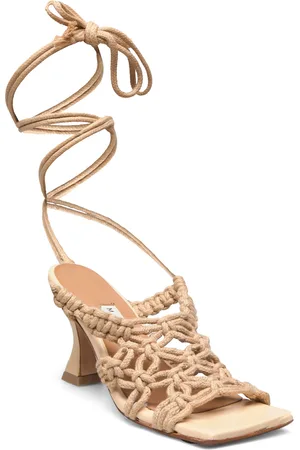 Miista Stephanie Coffee Milk Sandals Beige