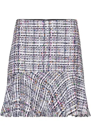 Karl Lagerfeld Summer Boucle Skirt Patterned