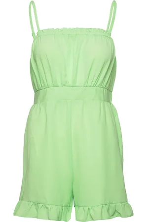 ONLY Onlnova Lux Strap Meg Playsuit Solid Ptm Green
