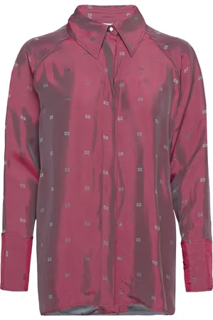 Ganni Light Jacquard Red