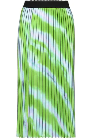 Coster Copenhagen Pleated Skirt In Green