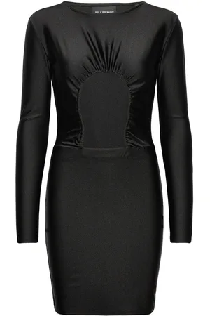 HAN Kjøbenhavn Stretch Jersey Ruche Cut Out Dress