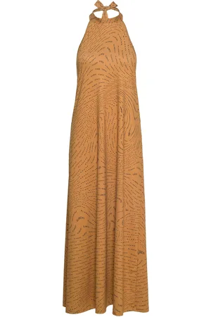 Blanche Comfy Dress Summer Brown