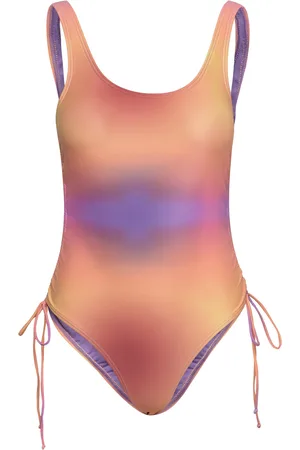 Pieces® Pcbibba Ruching Swimsut Sww Bc Purple