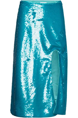 Ganni Sequins Blue