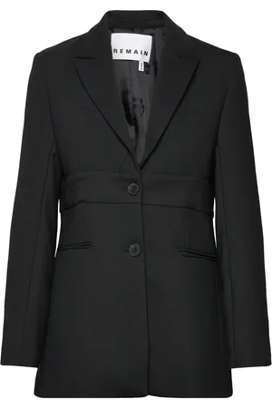 REMAIN Birger Christensen Heavy Suiting Fitted Bra Blazer
