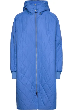 INWEAR Ektraiw Hood Coat Blue