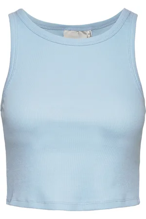 Gestuz Drewgz Cropped Top Blue