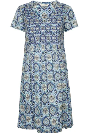 Odd Molly Scarlet Short Dress Blue