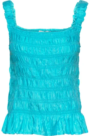 Cream Cralmas Top Blue