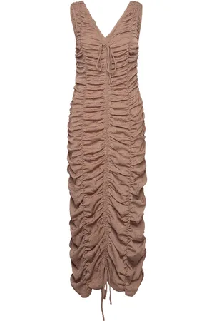 Hosbjerg Jill Vita Dress Brown
