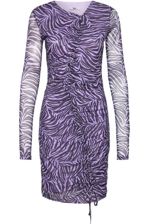 BZR Mela Draw Dress Purple