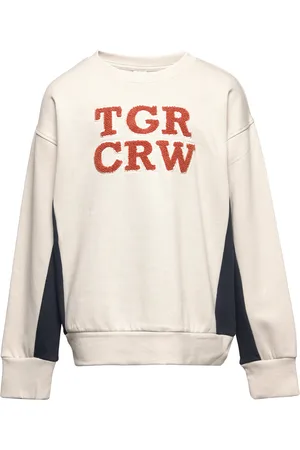 Lindex Sweatshirt W Embroidery Patterned