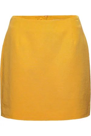 Gestuz Danigz Mw Mini Skirt Yellow