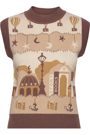 Helmstedt Ami Vest Brown