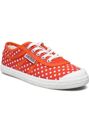 Kawasaki Polka Canvas Shoe Orange