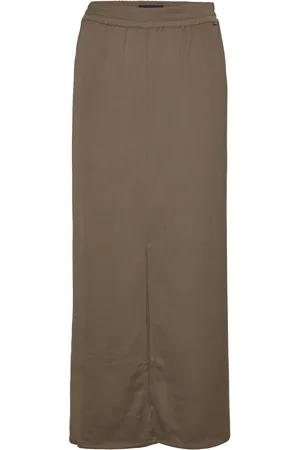 Lexington Savannah Viscose Skirt Brown