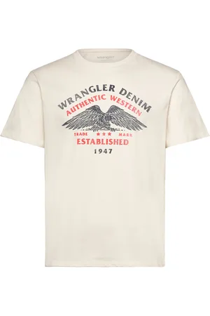 Wrangler Americana Tee Cream