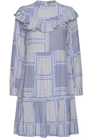 By Malina Malva Dress Blue