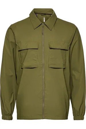Rains Ultralight Zip Shirt Green