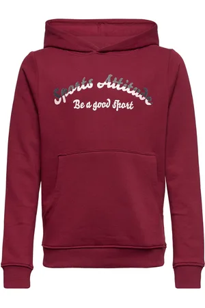 NAME IT Nkfolasie Swe W Hood Bru Burgundy