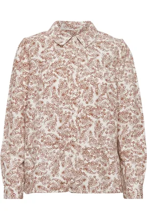 Cream Crmalinka Printed Shirt Patterned