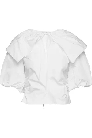 Msgm Crispy Taffetas Blouse
