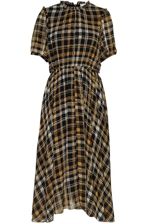 Just Female Brix Dress Brown