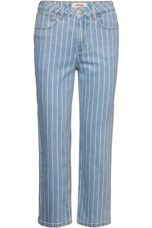 Wrangler Straight Crop Blue