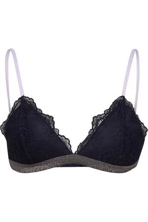 Beck Söndergaard Wave Lace Tyla Bra Navy