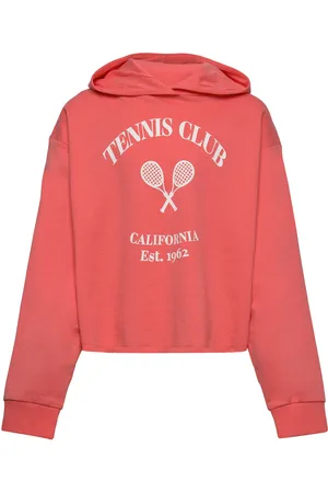 VERO MODA Vmoctavia Ls Cropped Hoodie Jrs Girl Orange