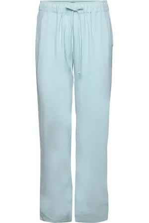 Soaked in Luxury Slshirley Tapered Pants Blue
