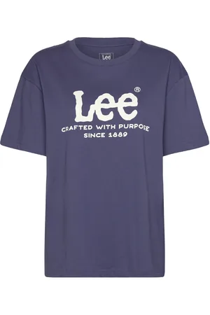 Lee Ss Logo Tee Navy
