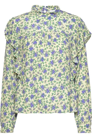 Noella Line Blouse Viscose Patterned