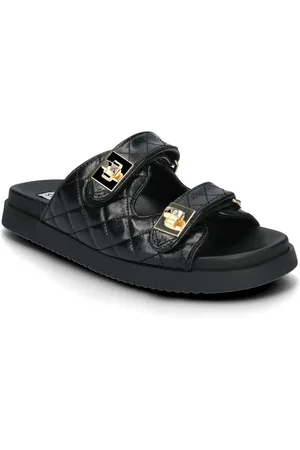 Steve Madden Schmona-Cn Slides Black