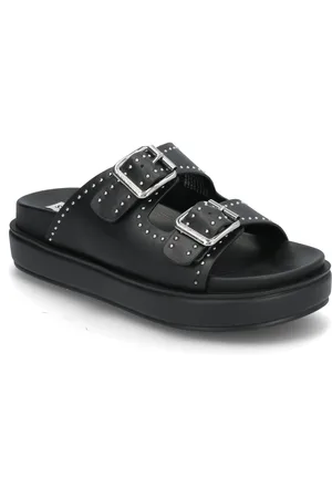 Steve Madden Freelance Slides Black