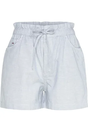 Tommy Hilfiger Tjw Cotton Linen Short Blue