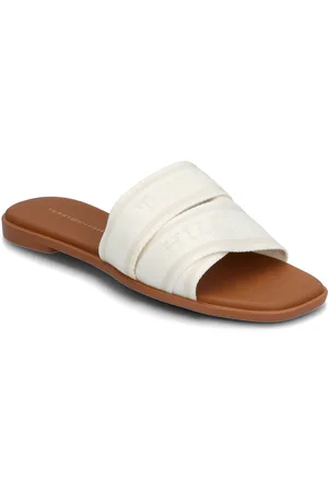Tommy Hilfiger Webbing Mule Cream