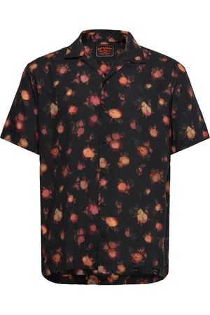 Superdry S/S Print Shirt Black