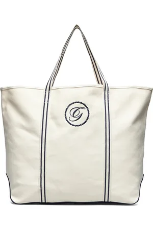 GANT Canvas Beach Tote Bag Beige