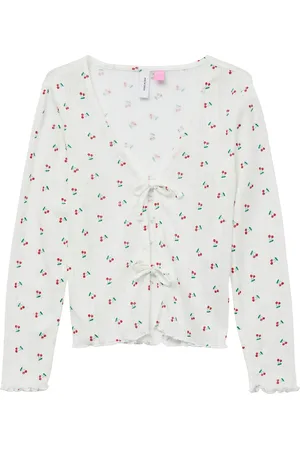 VERO MODA Vmmarie Ls Cardigan Jrs Ga Girl White