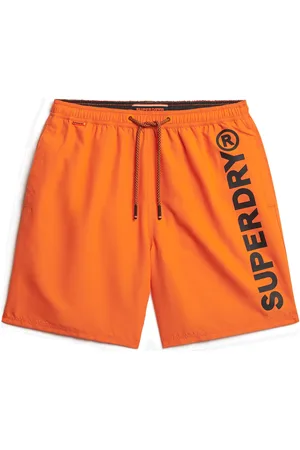 Superdry Sport Graphic 17 Swim Short Orange