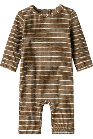 Lil Atelier Nbmfredo Ls Uv Suit Lil Brown